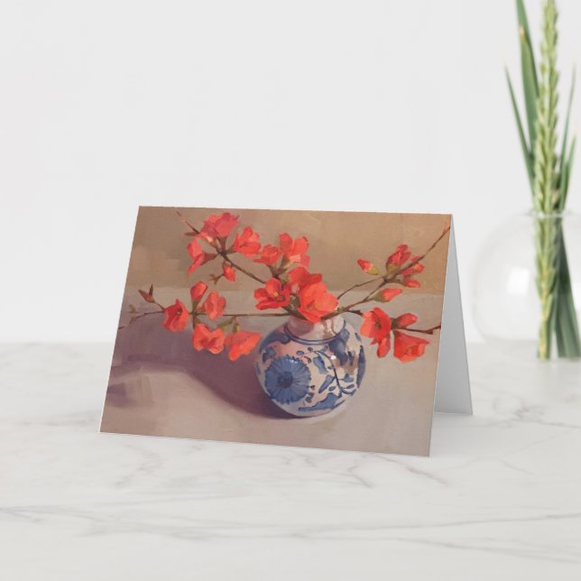 Tomt hälsningkort, konst av Sarah Sedwick Kort (Framsida)