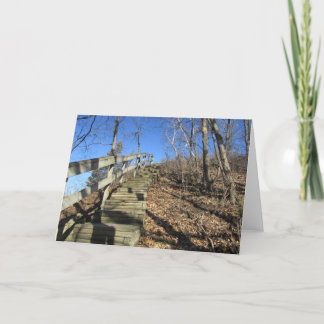 Tomt hälsningkort kort