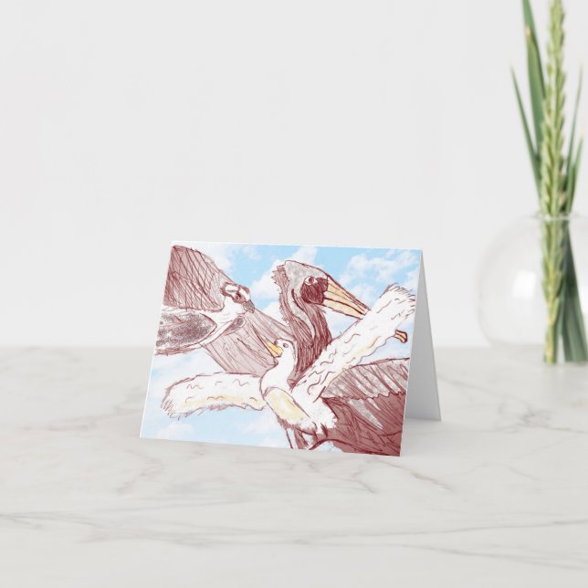 Tomt hälsningkort kort (Framsida)