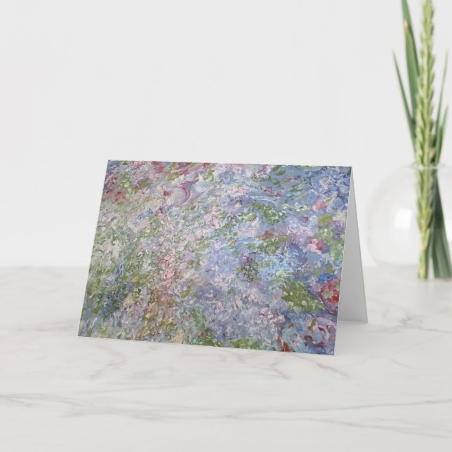 Tomt hälsningkort kort (Framsida)