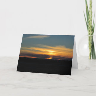 Tomt hälsningkort kort