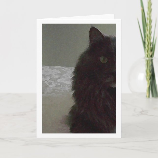 Tomt hälsningkort kort (Framsida)