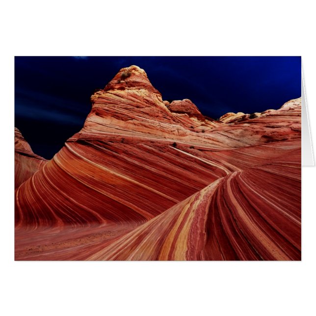 Tomt insida, sydvästra Hälsning-anteckningskort Hälsningskort (Framsidan Horizontal)