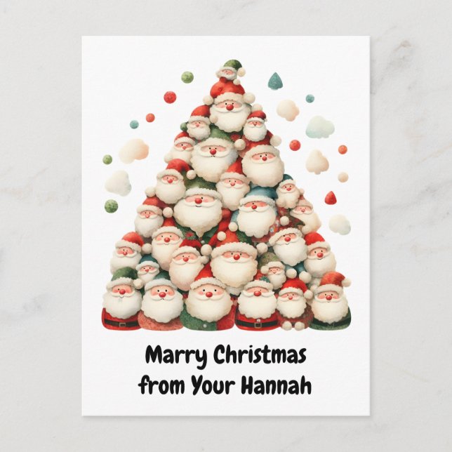 Tomt jul helg vykort (Framsida)