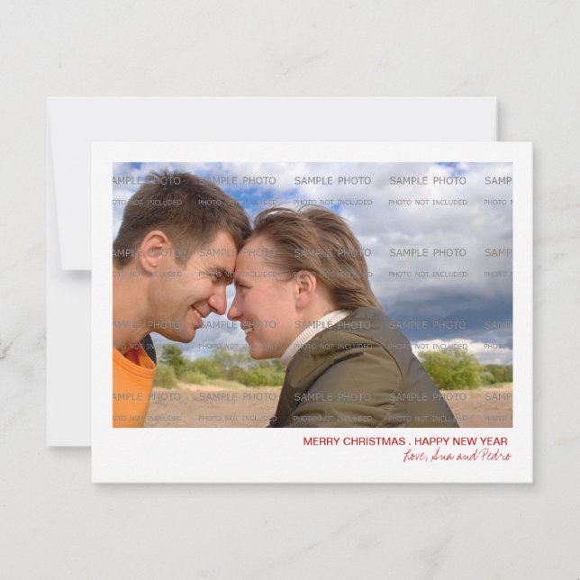 Tomt julkort (Framsida)