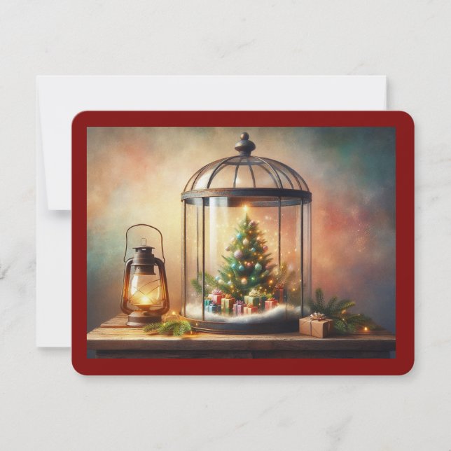 Tomt julkort för Helgdag (Framsida)