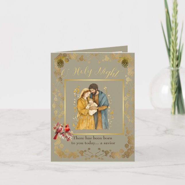 Tomt julkort med intilliggande Helgdag Helgkort (Framsida)