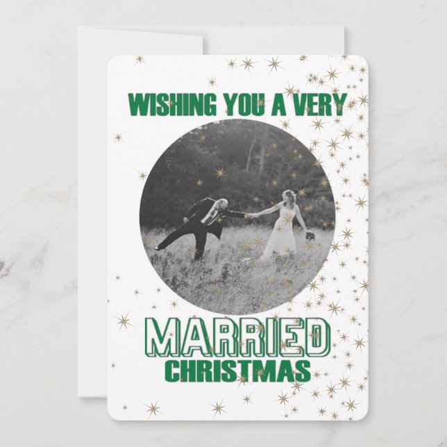 Tomt julmeddelande inbjudningar (Framsida)