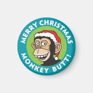Tomt jultomten magnet