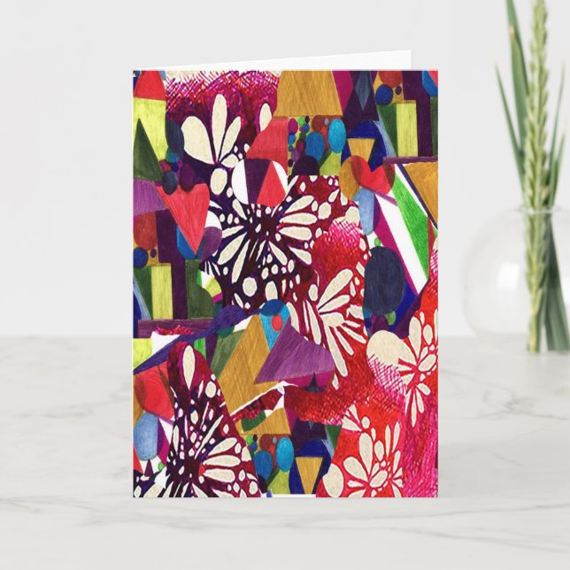 Tomt kort 5x7 med titeln "Geofiesta" av Manderbach (Framsida)