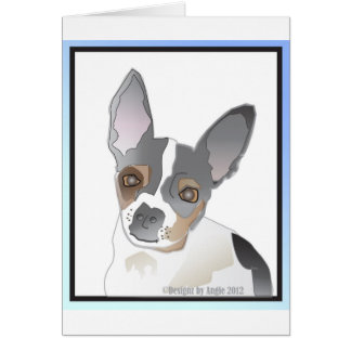 Tomt kort Claire för grafisk design