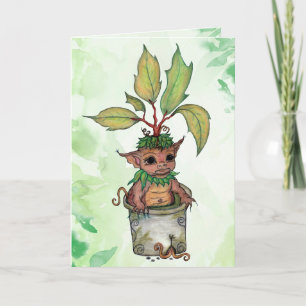 Tomt kort för baby Mandrake