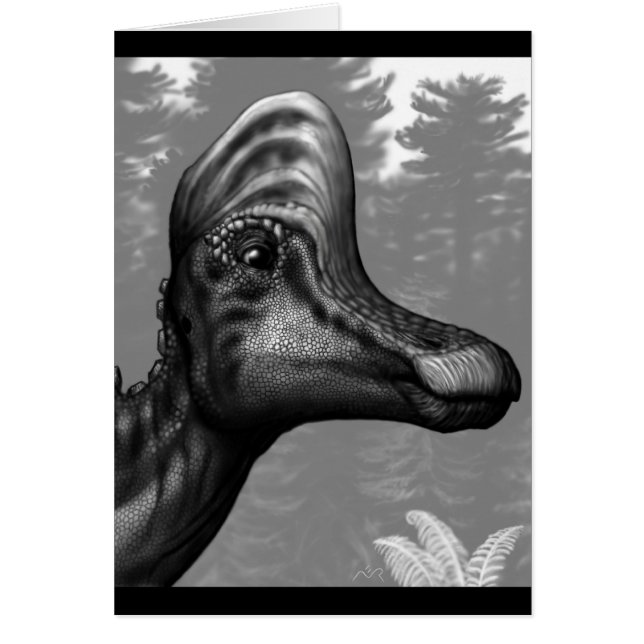 Tomt kort för Corythosaurus (Framsidan)