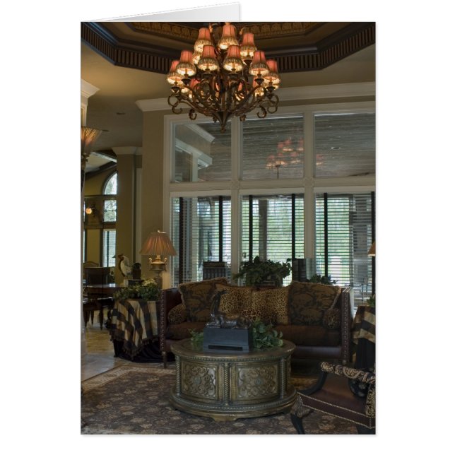 Tomt kort för elegant Tuscan Insida (Framsidan)