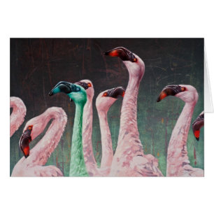 Tomt kort för Flamingo av Andrew Denman