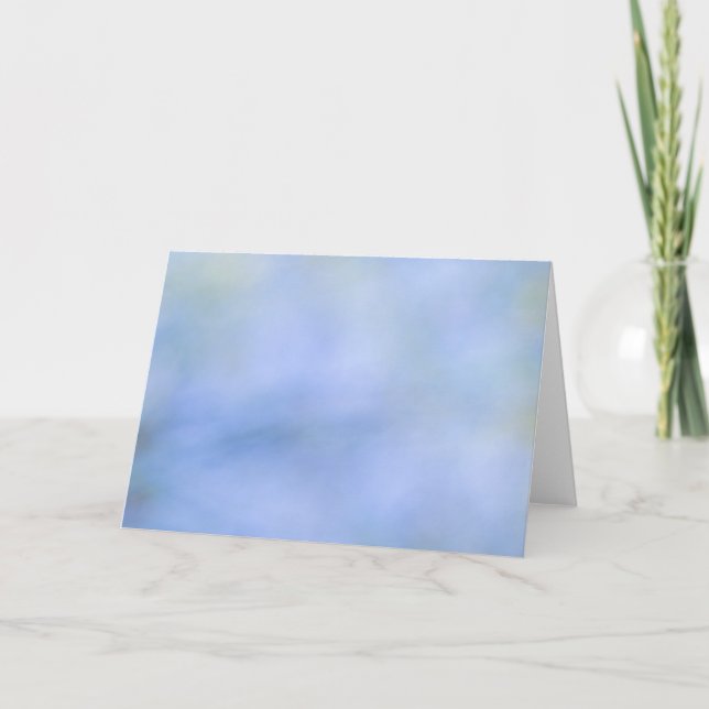 Tomt kort för gult Abstrakt Palo Verde (Framsida)