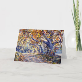 Tomt kort för "höstväg"