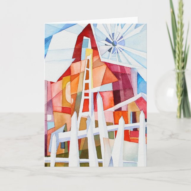 Tomt kort för kvarn-grupp (Framsida)