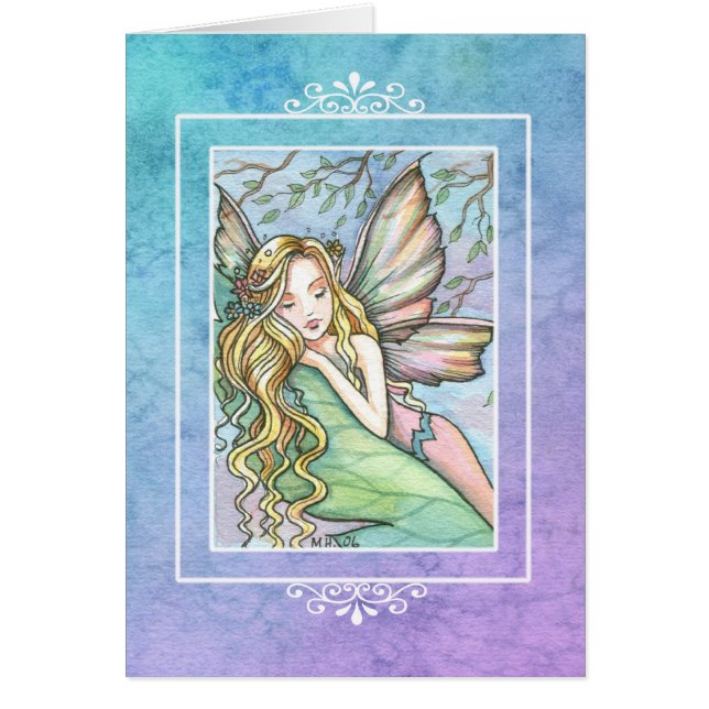 Tomt kort för leepytime Fairy Blank Card av Molly  (Framsidan)