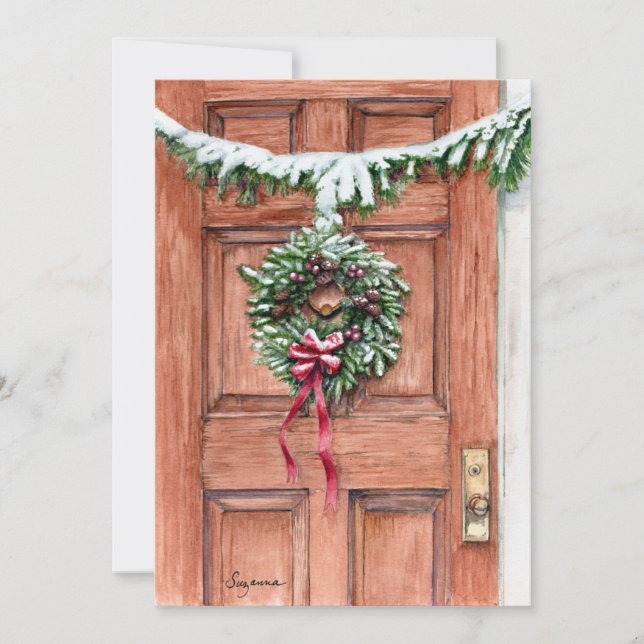 Tomt kort för sommarhälsningar, Helgdag (Framsida)