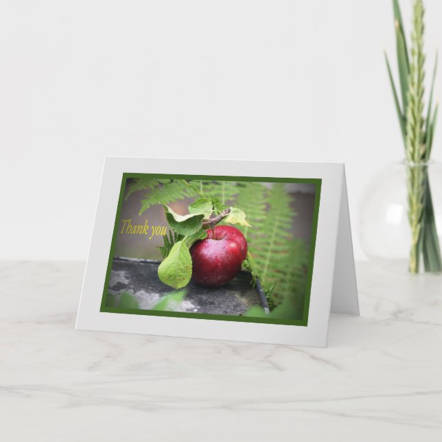 Tomt kort för tack (Framsida)