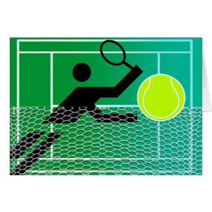 Tomt kort för tennis