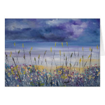 Tomt kort för tom strand