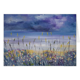 Tomt kort för tom strand