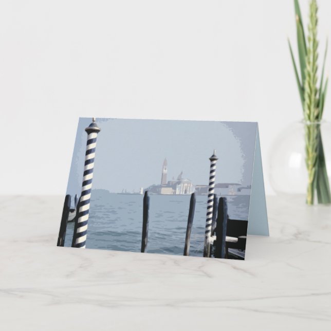 Tomt kort för Venedigkanalen (Framsida)