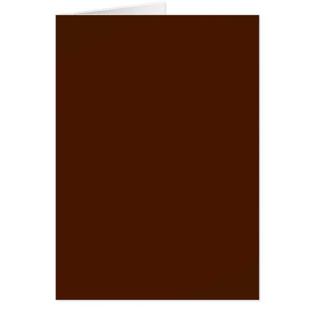 Tomt kort med choklad brun bakgrund (Framsidan)