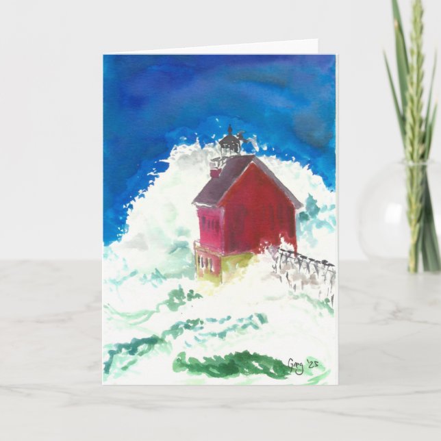 Tomt kort med rangerbangård (Framsida)