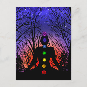 Tomt kort Meditation Yoga vid Sunset