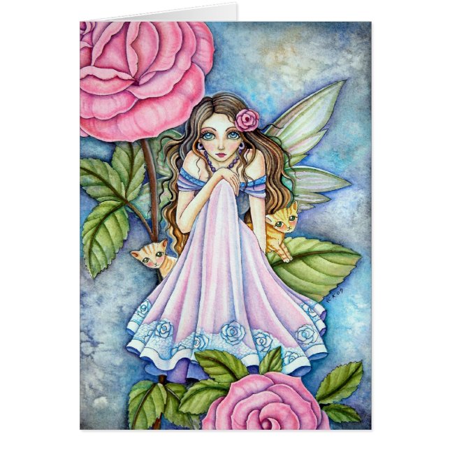 Tomt kort - * rosig gryning * (Framsidan)