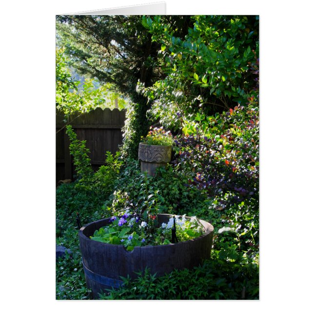 Tomt kort, Viola Garden OBS Kort (Framsidan)