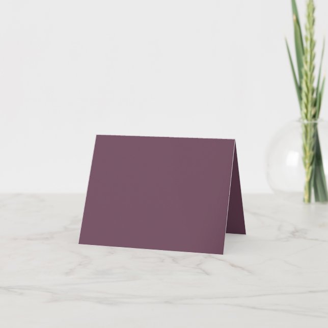 Tomt mappat anteckningskort för elegant (Framsida)