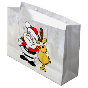 Tomt med Hjort Tecknad stor gipsflagga