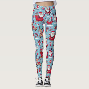 Tomt med present leggings