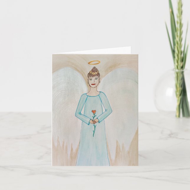 Tomt notecard anteckningskort (Framsida)