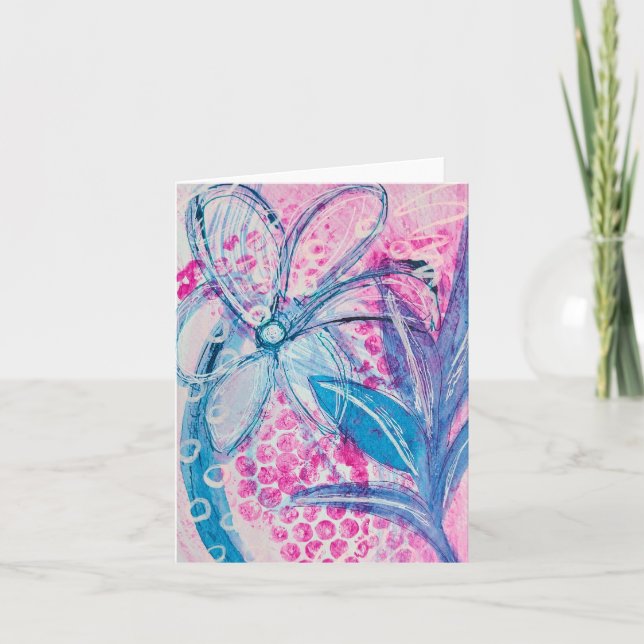 Tomt notecard anteckningskort (Framsida)