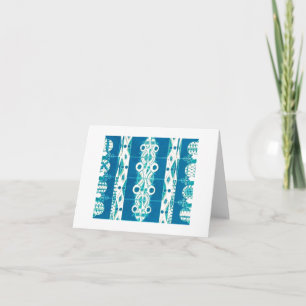 Tomt notera kortet (art déco/indianmattan) kort