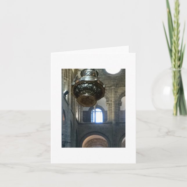 Tomt notera kortet/Camino de Santiago Kort (Framsida)