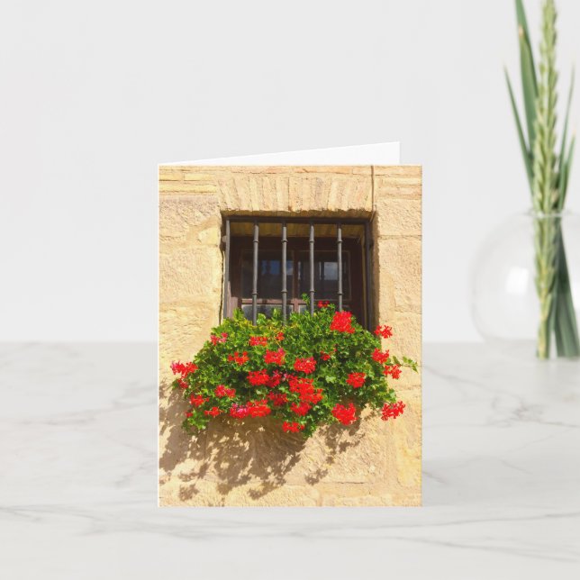 Tomt notera kortet/Camino de Santiago Kort (Framsida)