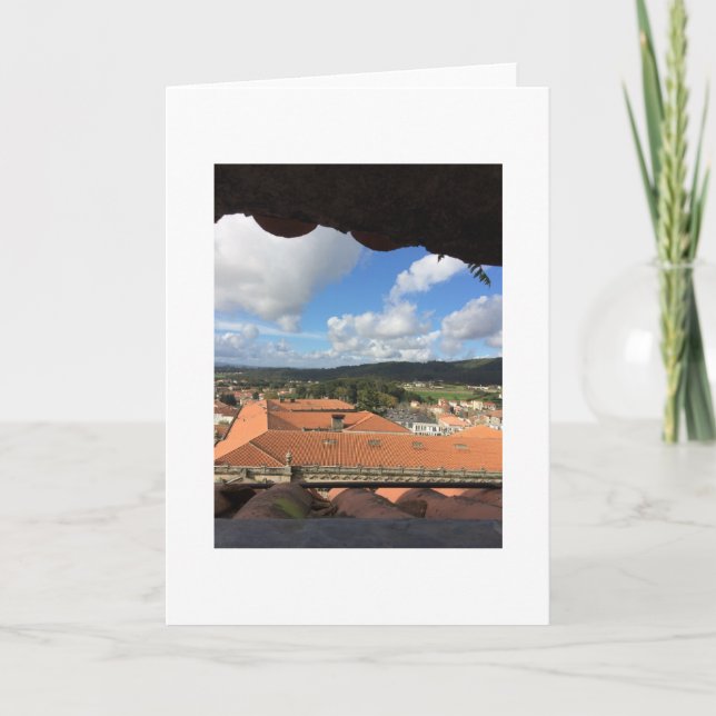 Tomt notera kortet/Camino de Santiago Kort (Framsida)