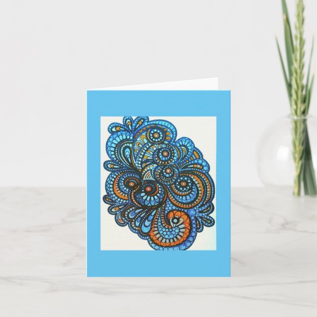 Tomt notera kortet kort (Framsida)