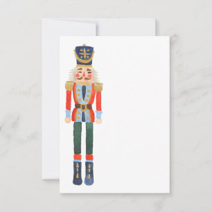 Tomt Nutcracker-julkort Inbjudningar