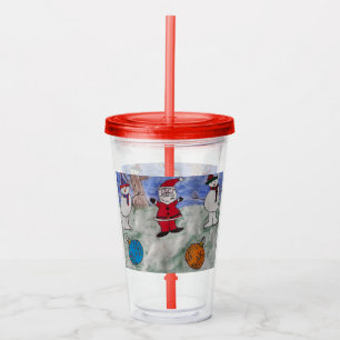 Tomt och Snögubbar Take Away Mugg