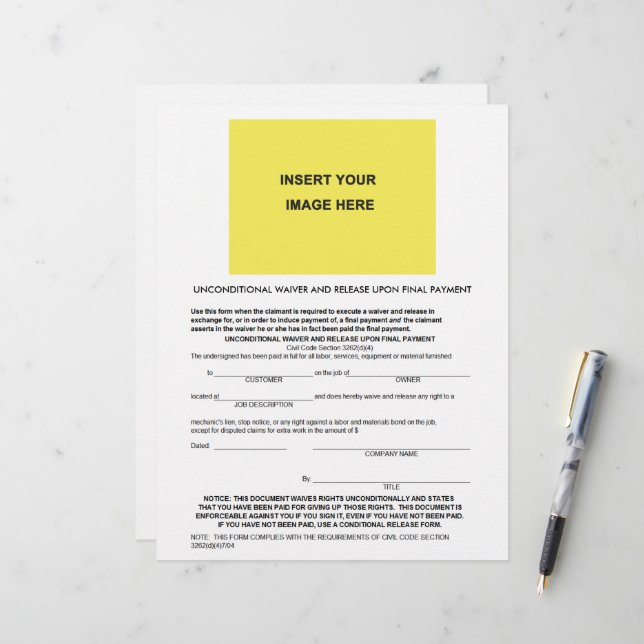 Tomt ovillkorligt undantag och frisläppande vid sl (Fram/Back In Situ)