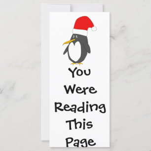 Tomt Penguin-bokmärkesmall
