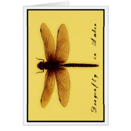 Tomt sländakort hälsningskort