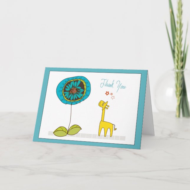 tomt tacka dig att card tack kort (Framsida)